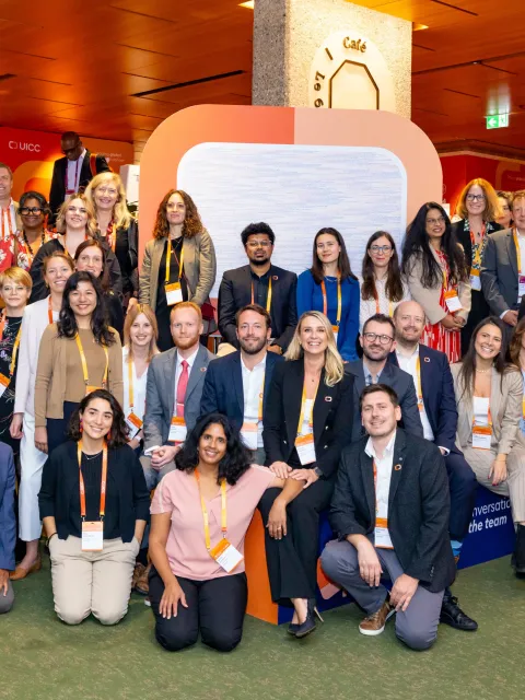 The UICC Team at the World Cancer Congress 2024 in Geneva, Switzerland